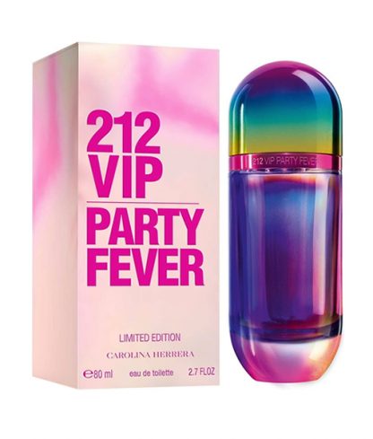 CAROLINA HERRERA 212 VIP PARTY FEVER LIMITED EDITION EDT FOR WOMEN