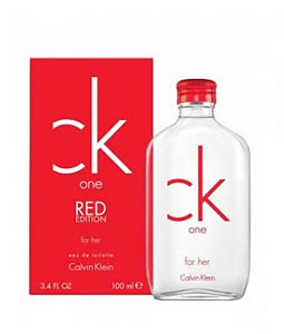 CALVIN KLEIN ONE RED EDITION EDT FOR WOMEN
