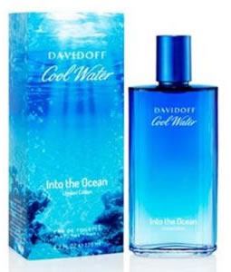 DAVIDOFF COOL WATER INTO THE OCEAN EDT FOR MEN