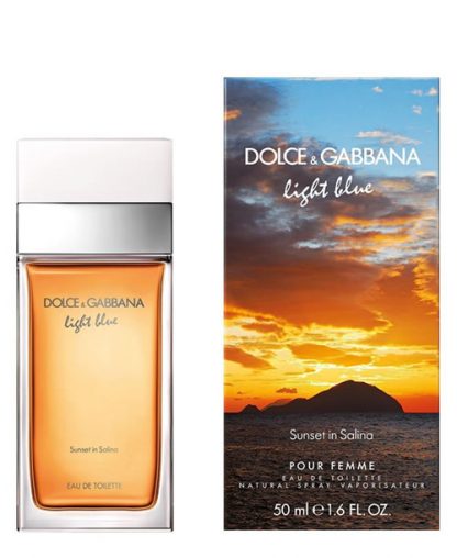 D&G DOLCE & GABBANA LIGHT BLUE SUNSET IN SALINA EDT FOR WOMEN