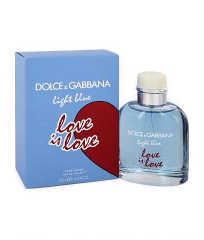 DOLCE AND GABBANA D&G LIGHT BLUE LOVE IS LOVE POUR HOMME EDT FOR MEN
