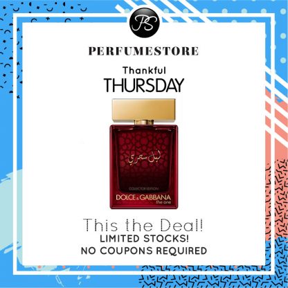 DOLCE & GABBANA D&G THE ONE MYSTERIOUS NIGHT COLLECTOR EDITION EDP FOR MEN 100ML [THANKFUL THURSDAY SPECIAL]