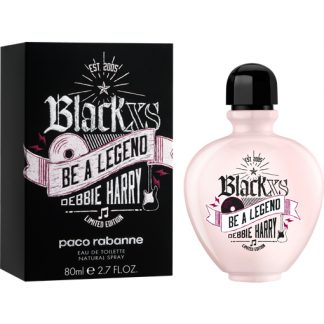 PACO RABANNE BLACK XS BE A LEGEND DEBIE HARRY LIMITED EDITION EDT FOR WOMEN
