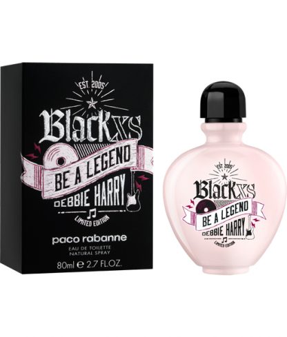 PACO RABANNE BLACK XS BE A LEGEND DEBIE HARRY LIMITED EDITION EDT FOR WOMEN